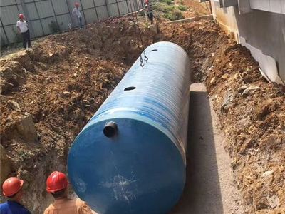 學(xué)校化糞池清理方法地埋式玻璃鋼化糞池化糞池